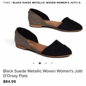 Toms Jutti D’orsay Flats